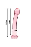 Modell 11 Dildo Borosilikatglas 16 X 3 cm Rosa von Nebula Series By Ibiza kaufen - Fesselliebe