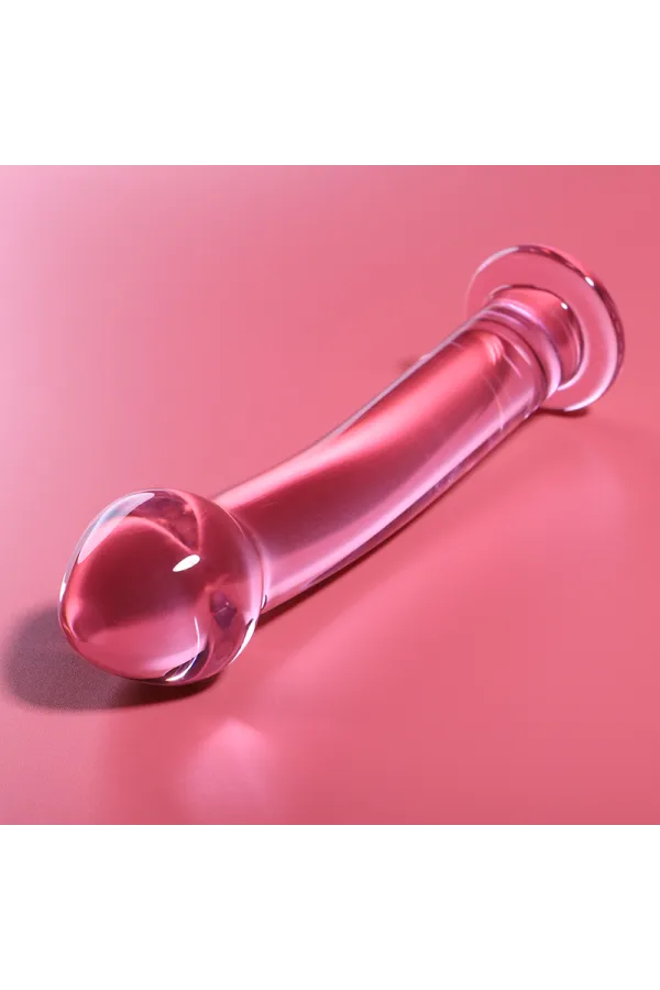 Modell 11 Dildo Borosilikatglas 16 X 3 cm Rosa von Nebula Series By Ibiza kaufen - Fesselliebe