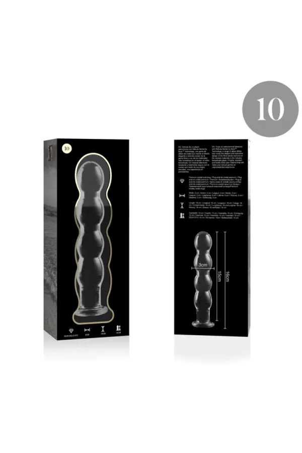 Modell 10 Dildo Borosilikatglas 16,5 X 3,5 cm Klar von Nebula Series By Ibiza kaufen - Fesselliebe