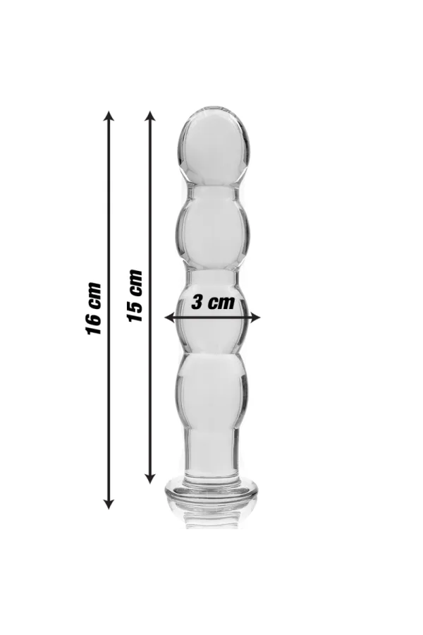 Modell 10 Dildo Borosilikatglas 16,5 X 3,5 cm Klar von Nebula Series By Ibiza kaufen - Fesselliebe