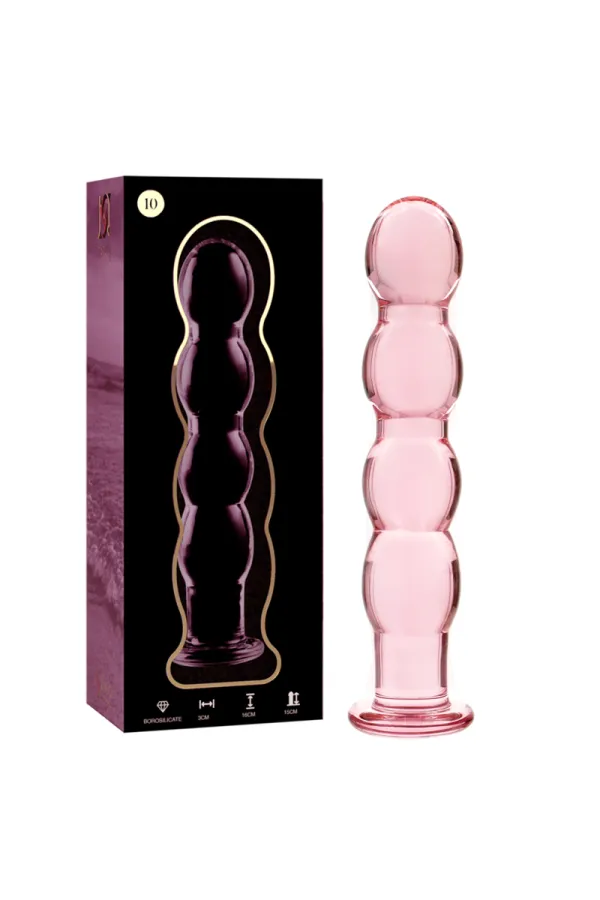 Modell 10 Dildo Borosilikatglas 16,5 X 3,5 cm Rosa von Nebula Series By Ibiza kaufen - Fesselliebe