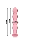 Modell 10 Dildo Borosilikatglas 16,5 X 3,5 cm Rosa von Nebula Series By Ibiza kaufen - Fesselliebe