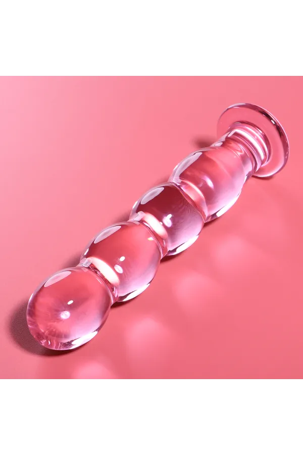 Modell 10 Dildo Borosilikatglas 16,5 X 3,5 cm Rosa von Nebula Series By Ibiza kaufen - Fesselliebe