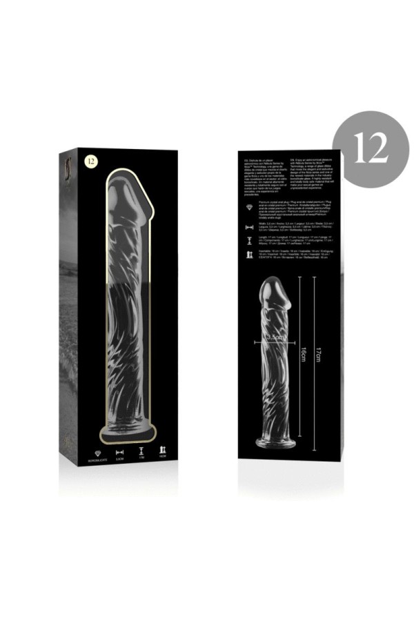Modell 12 Dildo Borosilikatglas Klar 17 cm -O- 3.5 cm von Nebula Series By Ibiza kaufen | Fesselliebe