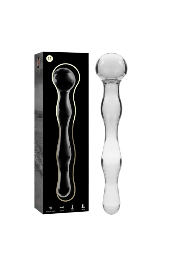 Modell 13 Dildo Borosilikatglas 18 X 3,5 cm Klar von Nebula Series By Ibiza kaufen - Fesselliebe