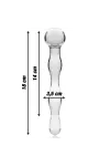 Modell 13 Dildo Borosilikatglas 18 X 3,5 cm Klar von Nebula Series By Ibiza kaufen - Fesselliebe