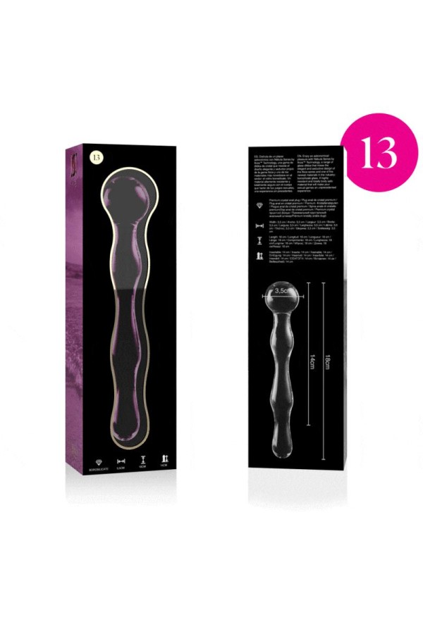 Modell 13 Dildo Borosilikatglas Rosa 18 cm -O- 3.5 cm von Nebula Series By Ibiza kaufen | Fesselliebe