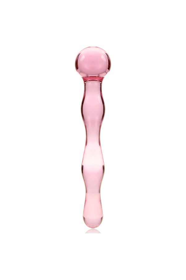 Modell 13 Dildo Borosilikatglas Rosa 18 cm -O- 3.5 cm von Nebula Series By Ibiza kaufen | Fesselliebe