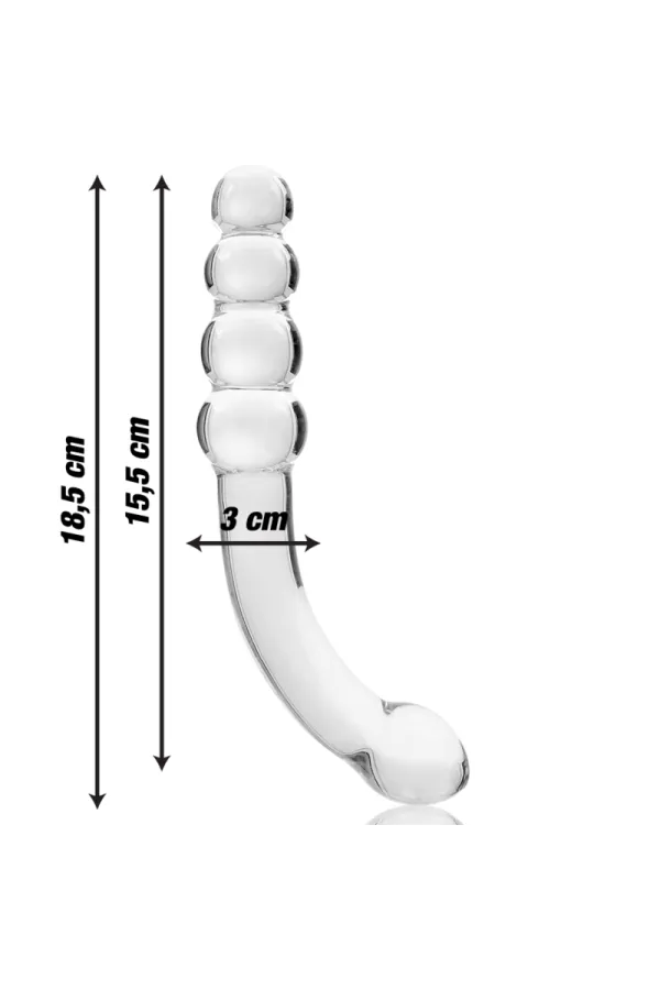 Modell 14 Dildo Borosilikatglas 18,5 X 3 cm Klar von Nebula Series By Ibiza kaufen - Fesselliebe