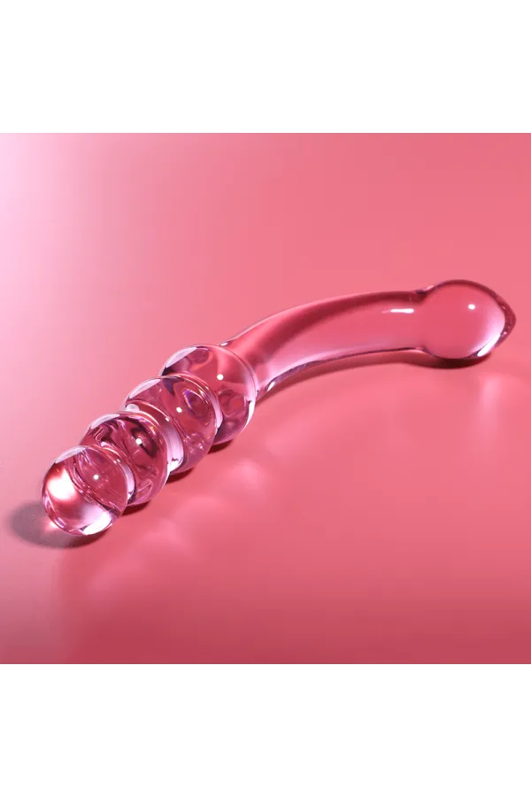 Modell 14 Dildo Borosilikatglas 18,5 X 3 cm Rosa von Nebula Series By Ibiza kaufen - Fesselliebe