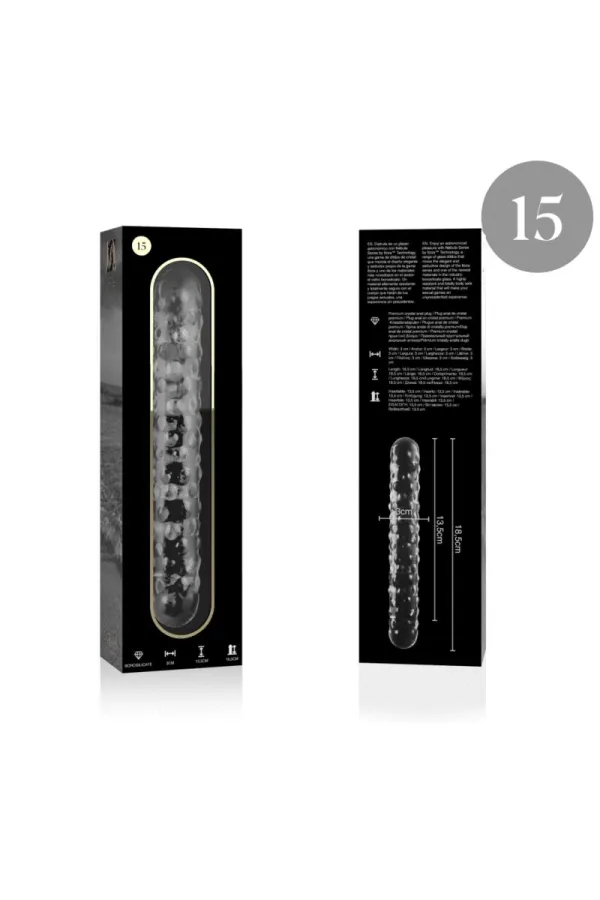 Modell 15 Dildo Borosilikatglas 18,5 X 3 cm Klar von Nebula Series By Ibiza kaufen - Fesselliebe