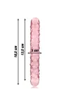 Modell 15 Dildo Borosilikatglas 18,5 X 3 cm Rosa von Nebula Series By Ibiza kaufen - Fesselliebe