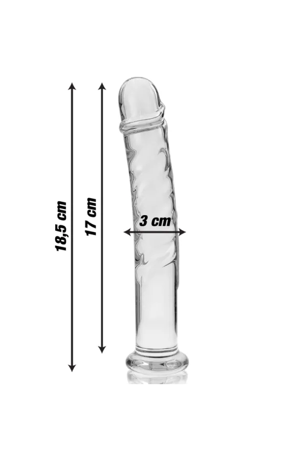 Modell 16 Dildo Borosilikatglas 18,5 X 3 cm Klar von Nebula Series By Ibiza kaufen - Fesselliebe