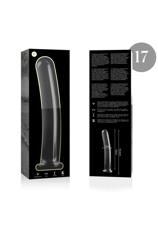 Modell 17 Dildo Borosilikatglas 18,5 X 3 cm Klar von Nebula Series By Ibiza kaufen - Fesselliebe