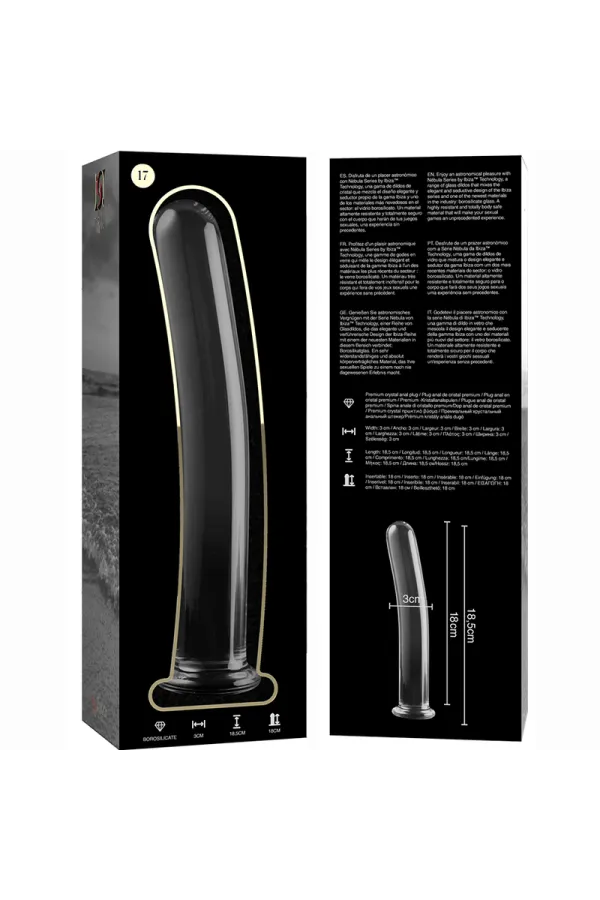 Modell 17 Dildo Borosilikatglas 18,5 X 3 cm Klar von Nebula Series By Ibiza kaufen - Fesselliebe