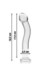 Modell 18 Dildo Borosilikatglas 18,5 X 3,5 cm Klar von Nebula Series By Ibiza kaufen - Fesselliebe