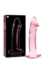 Modell 19 Dildo Borosilikatglas 18,5 X 4 cm Rosa von Nebula Series By Ibiza kaufen - Fesselliebe