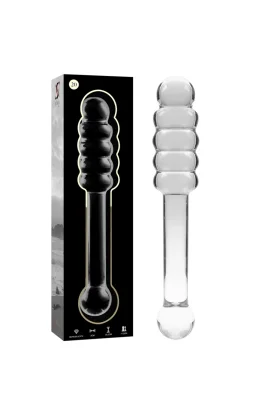 Modell 20 Dildo Borosilikatglas Klar 20.5 cm -O- 3 cm von Nebula Series By Ibiza