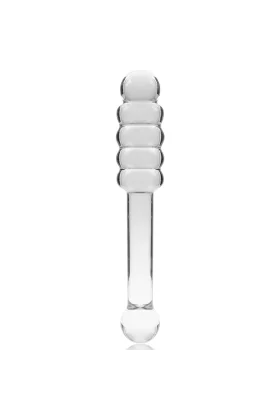 Modell 20 Dildo Borosilikatglas Klar 20.5 cm -O- 3 cm von Nebula Series By Ibiza