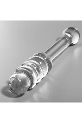 Modell 20 Dildo Borosilikatglas Klar 20.5 cm -O- 3 cm von Nebula Series By Ibiza