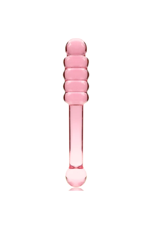 Modell 20 Dildo Borosilikatglas Rosa 20.5 cm -O- 3 cm von Nebula Series By Ibiza