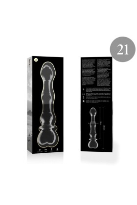 Modell 21 Dildo Borosilikatglas Klar 20.5 cm -O- 3.5 cm von Nebula Series By Ibiza kaufen | Fesselliebe