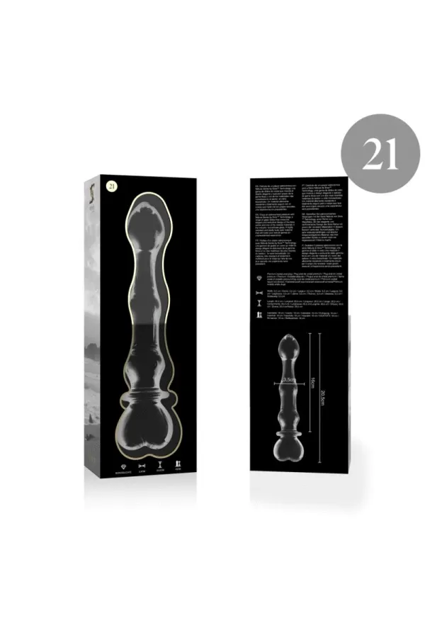 Modell 21 Dildo Borosilikatglas 20,5 X 3,5 cm Klar von Nebula Series By Ibiza kaufen - Fesselliebe