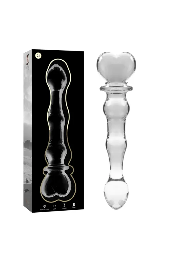 Modell 21 Dildo Borosilikatglas 20,5 X 3,5 cm Klar von Nebula Series By Ibiza kaufen - Fesselliebe