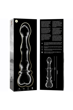 Modell 21 Dildo Borosilikatglas Klar 20.5 cm -O- 3.5 cm von Nebula Series By Ibiza kaufen | Fesselliebe