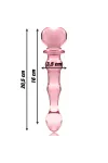 Modell 21 Dildo Borosilikatglas 20,5 X 3,5 cm Rosa von Nebula Series By Ibiza kaufen - Fesselliebe