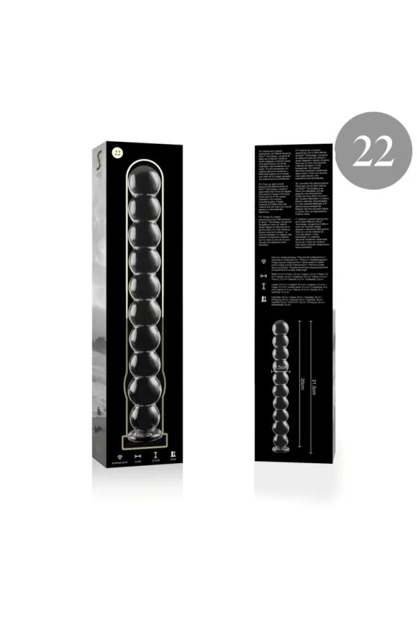 Modell 22 Dildo Borosilikatglas 21,5 X 2,5 cm Klar von Nebula Series By Ibiza kaufen - Fesselliebe