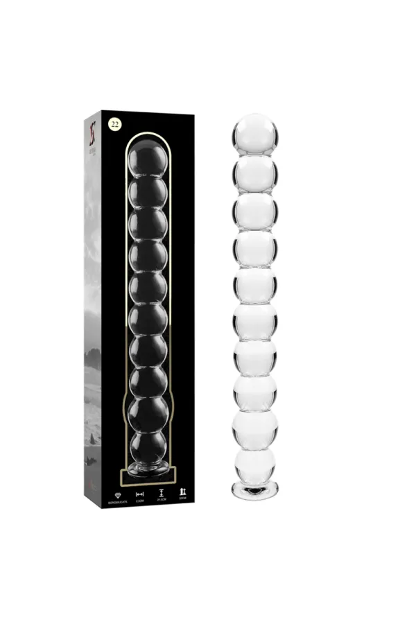 Modell 22 Dildo Borosilikatglas 21,5 X 2,5 cm Klar von Nebula Series By Ibiza kaufen - Fesselliebe