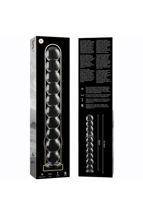 Modell 22 Dildo Borosilikatglas Klar 21.5 cm -O- 2.5 cm von Nebula Series By Ibiza kaufen | Fesselliebe