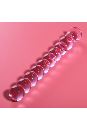 Modell 22 Dildo Borosilikatglas Rosa 21.5 cm -O- 2.5 cm von Nebula Series By Ibiza kaufen | Fesselliebe