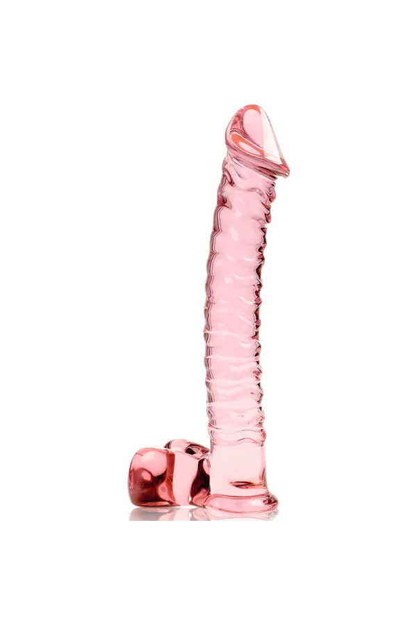 Modell 23 Dildo Borosilikatglas 21,5 X 4 cm Rosa von Nebula Series By Ibiza kaufen - Fesselliebe