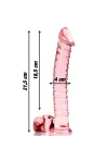 Modell 23 Dildo Borosilikatglas 21,5 X 4 cm Rosa von Nebula Series By Ibiza kaufen - Fesselliebe