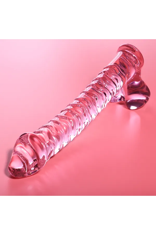 Modell 23 Dildo Borosilikatglas 21,5 X 4 cm Rosa von Nebula Series By Ibiza kaufen - Fesselliebe