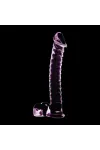 Modell 23 Dildo Borosilikatglas 21,5 X 4 cm Rosa von Nebula Series By Ibiza kaufen - Fesselliebe