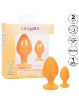 Calex Cheeky Buttplug - Orange von California Exotics kaufen - Fesselliebe