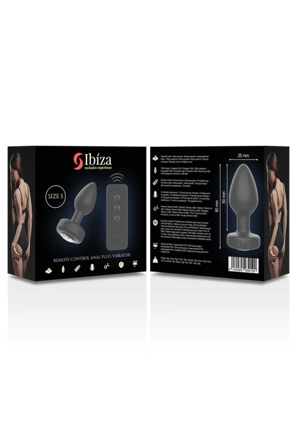 Anal-Plug mit Fernbedienung, Grösse S von Ibiza Technology kaufen - Fesselliebe