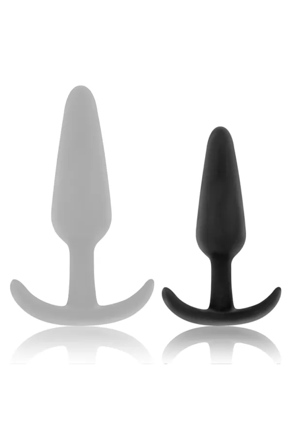 Hansel Silikon-Analplug mit Kleinem Griff von Black&Silver kaufen - Fesselliebe