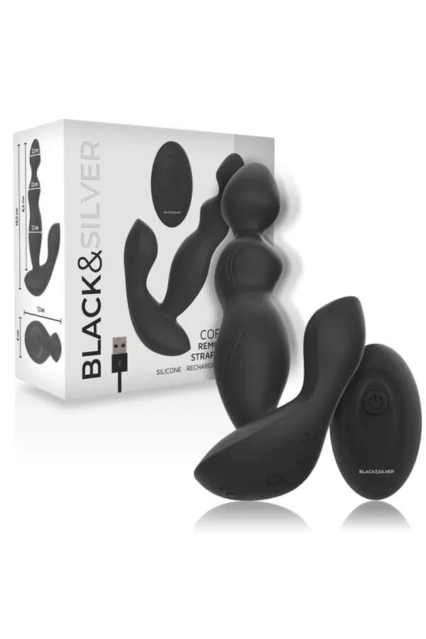 Cora Anal Plug Silikon Fernbedienung von Black&Silver kaufen - Fesselliebe