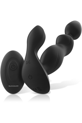 Cora Anal Plug Silikon mit Fernbedienung von Black&Silver kaufen | Fesselliebe