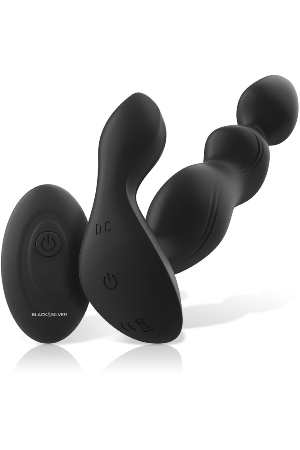 Cora Anal Plug Silikon mit Fernbedienung von Black&Silver kaufen | Fesselliebe