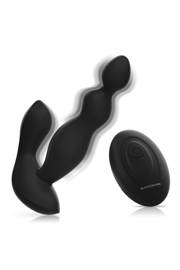 Cora Anal Plug Silikon mit Fernbedienung von Black&Silver kaufen | Fesselliebe
