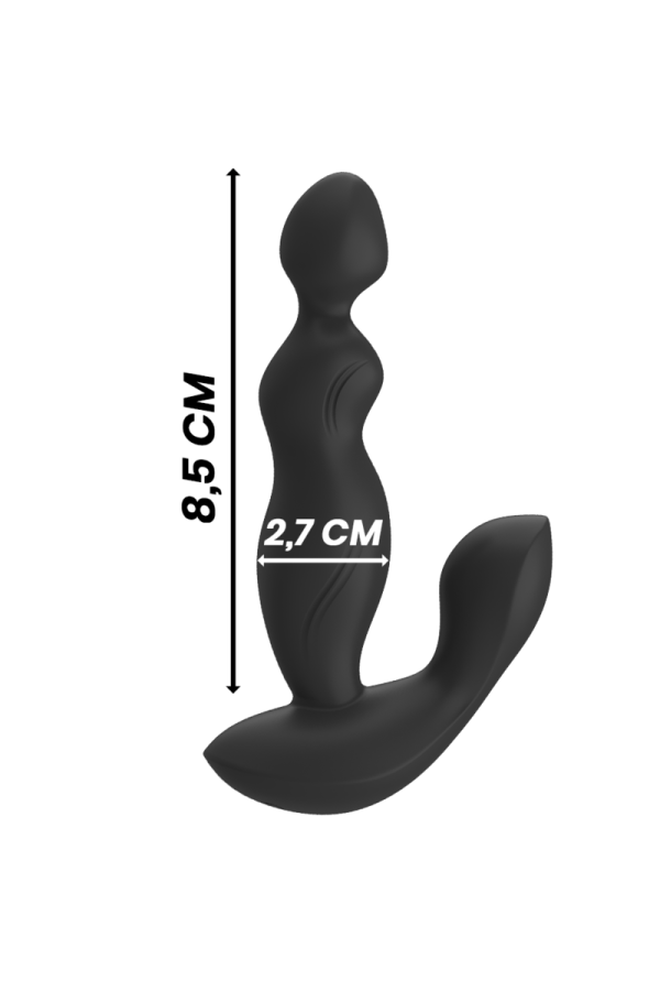 Cora Anal Plug Silikon mit Fernbedienung von Black&Silver kaufen | Fesselliebe
