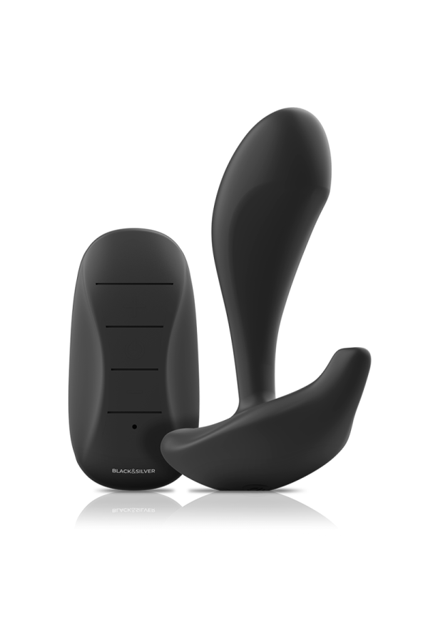 Dwayne Anal Plug Silikon mit Fernbedienung von Black&Silver kaufen | Fesselliebe