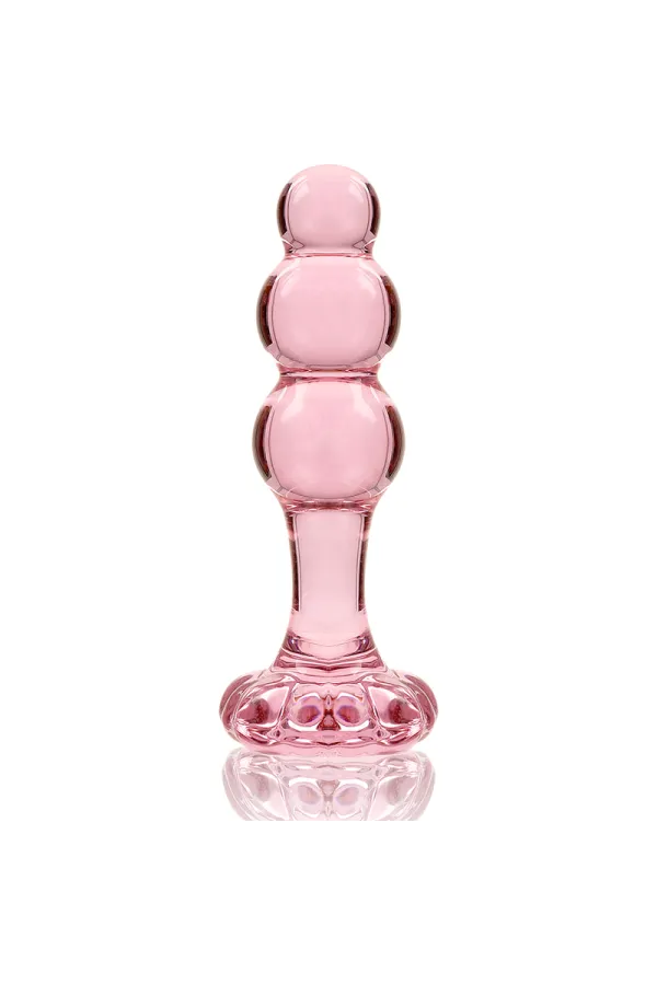 Modell 1 Analplug Borosilikatglas 10,7 X 3 cm Rosa von Nebula Series By Ibiza kaufen - Fesselliebe