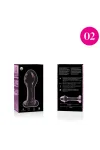 Modell 2 Analplug Borosilikatglas 11 X 3,5 cm Rosa von Nebula Series By Ibiza kaufen - Fesselliebe