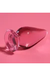 Modell 4 Analplug Borosilikatglas 11 X 5 cm Rosa von Nebula Series By Ibiza kaufen - Fesselliebe